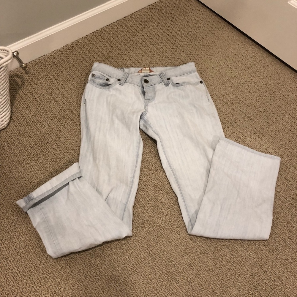 Cropped jeans